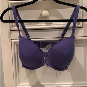 Purple bra